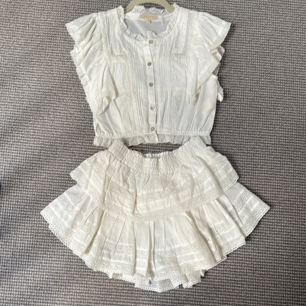 Love Shack Fancy white set